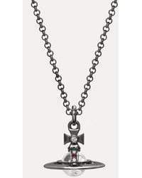 Vivienne Westwood - New Tiny Orb Pendant Necklace Swarovski Crystals - Lyst