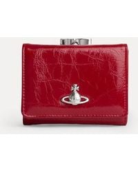 Vivienne Westwood - Small Frame Wallet Naplak Leather - Lyst