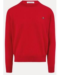 Vivienne Westwood - Alex Round Neck Merino Wool Cashmere - Lyst