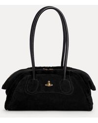 Vivienne Westwood - Shirley Small Holdall Shearling/Suede - Lyst