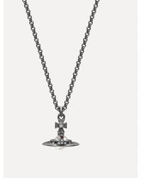Vivienne Westwood - New Petite Orb Pendant Necklace Swarovski Crystals - Lyst