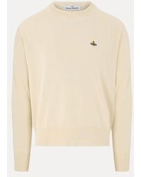 Vivienne Westwood - Alex Round Neck Sweater Mako' Cotton - Lyst
