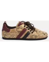 Vivienne Westwood - Drunken Trainer Snake-Effect Leather - Lyst