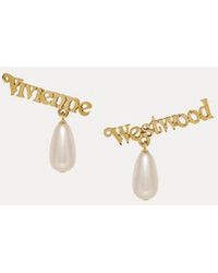 Vivienne Westwood - Amelia Earrings Pearls - Lyst