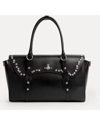 Vivienne Westwood - Bettina Medium Handbag Smooth Leather + Studs 1 - Lyst