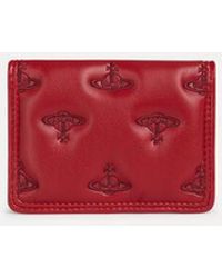 Vivienne Westwood - Flap Card Holder Multi Orb Soft Pu - Lyst