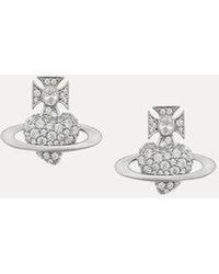 Vivienne Westwood - Valentine's Agnatha Earrings Cubic Zirconia - Lyst