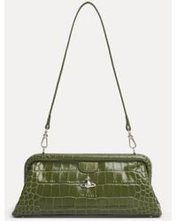 Vivienne Westwood - Jane Frame Purse Emboss Croc Leather - Lyst