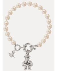 Vivienne Westwood - Ruby Pearl Bracelet - Lyst