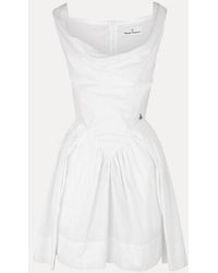 Vivienne Westwood - Mini Sunday Dress Compact Poplin - Lyst