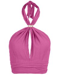 ViX - Lily Halter Top - Lyst