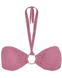 ViX - Mesh Ring Bandeau Top (final Sale) - Lyst