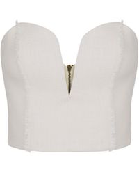 ViX - Louise Cropped Top - Lyst