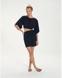 ViX - Zaila Detail Short Cover Up (final Sale) - Lyst