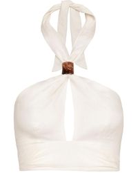 ViX - Luna Halter Top - Lyst