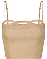 ViX - Bianca Cropped Top - Lyst
