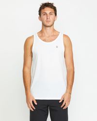Volcom - Solid Heather Tank - Lyst