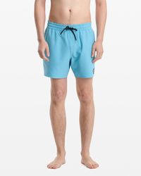 Volcom - Lido 2 Solid Trunks - Lyst