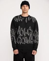 Volcom - Stone Jacquard Sweater - Lyst