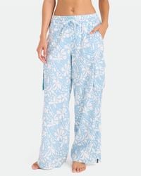 Volcom - Wide Leg Pull On Pants - Lyst