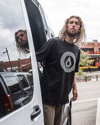 Volcom - Circle Split Short Sleeve Tee - Lyst