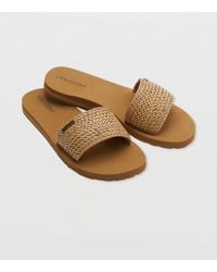 Volcom - Simple Braided Slides - Lyst
