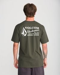 Volcom - Workwear Short Sleeve Tee - Lyst