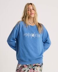 Volcom - Stone Magic Boyfriend Crew - Lyst