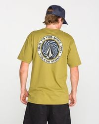 Volcom - Dirty Work Short Sleeve Tee - Lyst