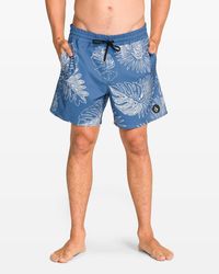 Volcom - Lido Print Trunks - Lyst