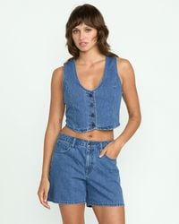 Volcom - Stoned Boyfriend Vest - Lyst