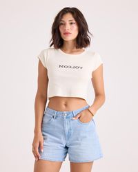 Volcom - Flip Side 1991 Mid Tee - Lyst