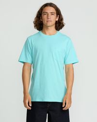 Volcom - Solid Short Sleeve Tee Pocket Tee - Lyst
