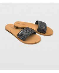 Volcom - Simple Braided Slides - Lyst