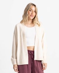 Volcom - Sweater Weather Jacquard Cardigan - Lyst