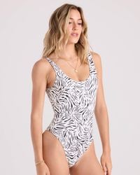 Volcom - Desert Sol Tank One-Piece - Lyst