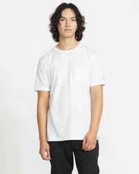 Volcom - Solid Short Sleeve Pocket Tee - Lyst