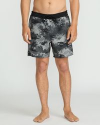 Volcom - Lido Print Trunks - Lyst
