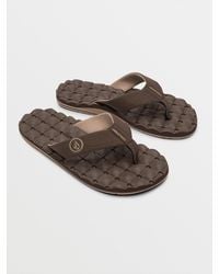 Volcom - Recliner Sandals - Lyst