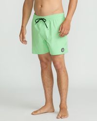 Volcom - Lido 2 Solid Trunks - Lyst