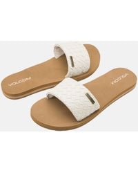 Volcom - Simple Braided Slides - Lyst