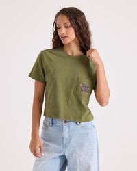 Volcom - Super Melt Pocket Dial Tee - Lyst