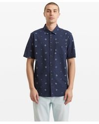 Volcom - Scaler Stone Woven Short Sleeve Shirt - Lyst