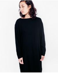 black crane wide dress