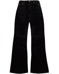Rick Owens Bolans Bootcut Jeans - Black
