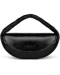 V S P Mini Leather Bag - Black