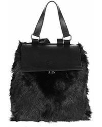 V S P - Shearling Backpack - Lyst