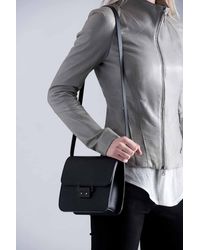 V S P Leather Bag - Black