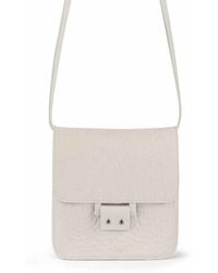 V S P Leather Bag - White