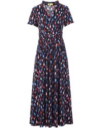 wallis rose gold shimmer maxi dress